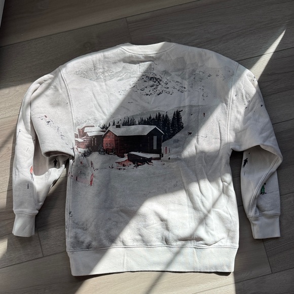 Abercrombie & Fitch Aspen Graphic Crewneck - Off-White - Picture 3 of 3